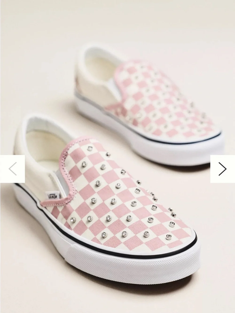 Vans Classic Slip-On Rhinestone Checkerboard - Picture 4 of 12